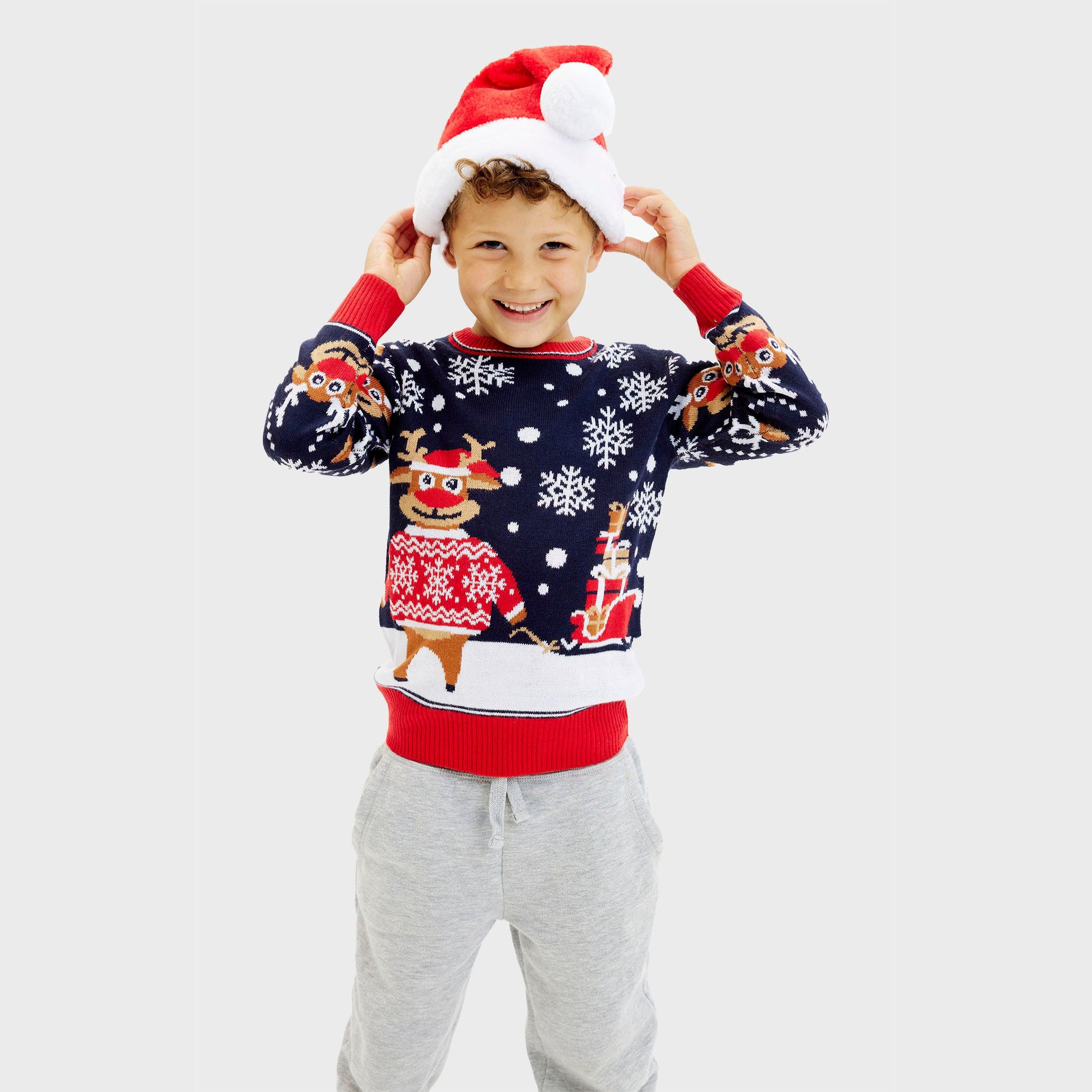 The Bringing Christmas Gifts Sweater - Kinder